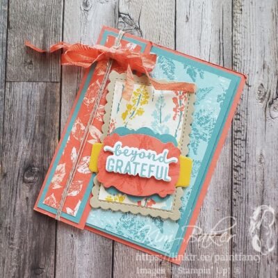 Charming Sentiments meets Inked Botanicals