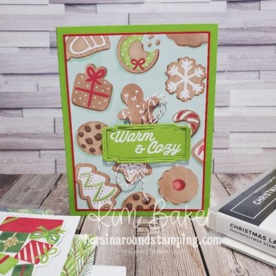 Week #2 Page 22 2024-2025 Annual Catalog Sketch Using A Little Bit Festive Specialty Paper Pack