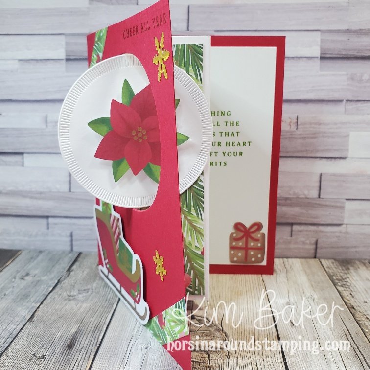 half open swing card