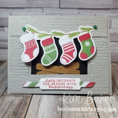 A Little Bit Festive Fireplace Spanner Card