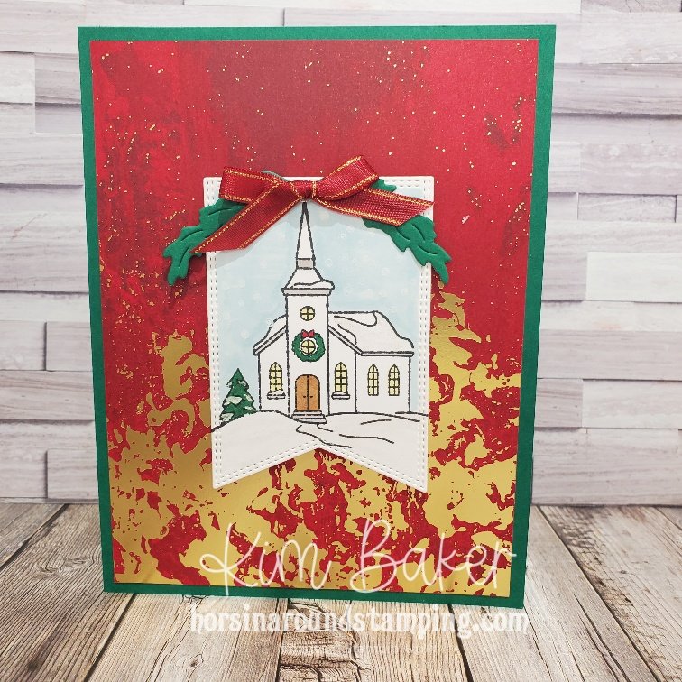 Yuletide Village sketch #7