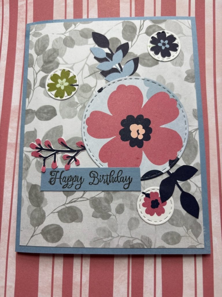 Kathys flowered card sketch 5