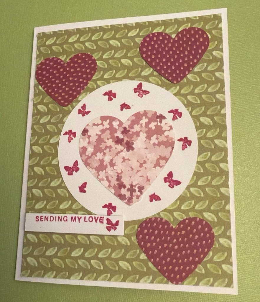 Pattis hearts card