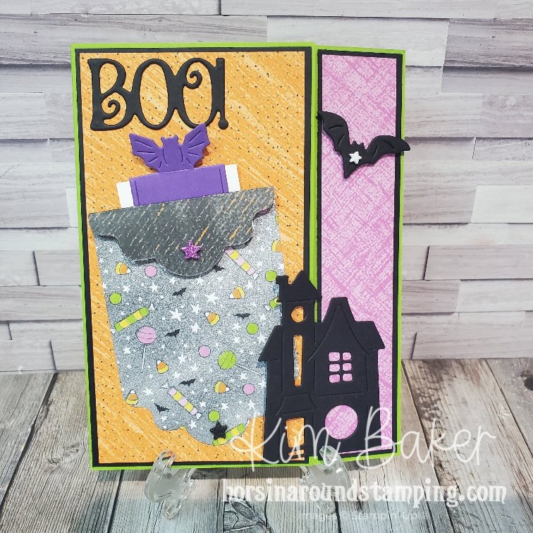Side Latch Halloween Card front