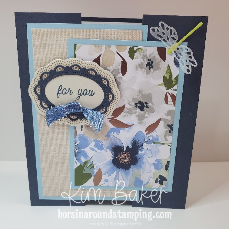 scalloped wishes overlapping gatefold closed