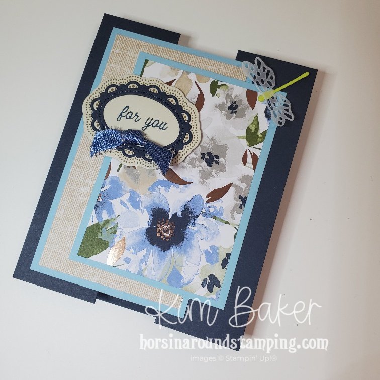 scalloped wishes overlapping gatefold flat