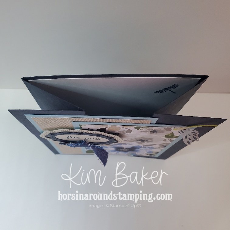 scalloped wishes overlapping gatefold top view